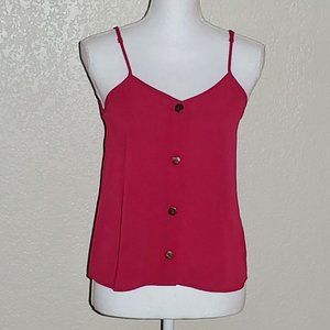 4/$20 Pink Rose Sangria Sleeveless Crop Tank